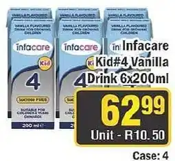 J&E Cash and Carry Infacare Kid#4 Vanilla Drink offer