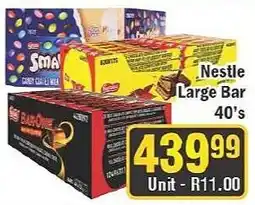 J&E Cash and Carry Nestle Large Bar 40's offer