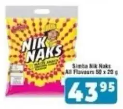 DB Cash And Carry Simba Nik Naks offer