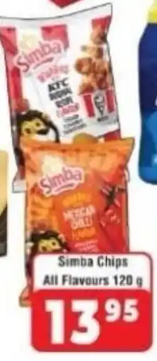 DB Cash And Carry Simba Chips All Flavours offer