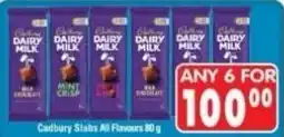 DB Cash And Carry Cadbury Dairy Milk Slabs All Flavours offer