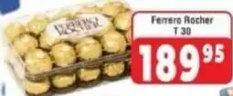 DB Cash And Carry Ferrero Rocher T 30 offer