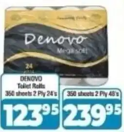 DB Cash And Carry Denovo Toilet Rolls offer