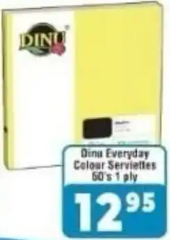 DB Cash And Carry Dinu Everyday Colour Serviettes offer