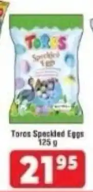 DB Cash And Carry Toros Speckled Eggs offer