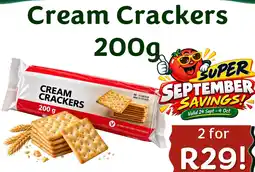 Foodeez Cream Crackers offer