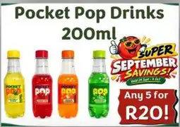Foodeez Pocket Pop Drinks offer