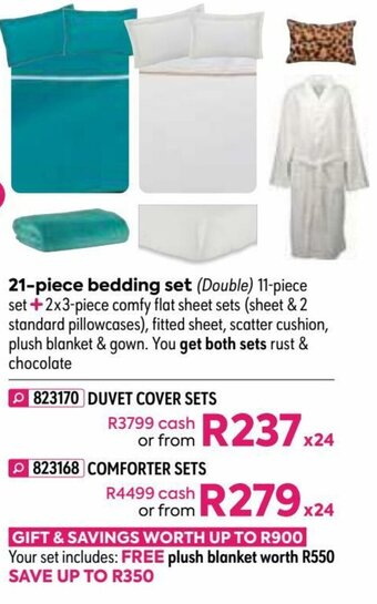 HomeChoice Duvet Cover Sets offer