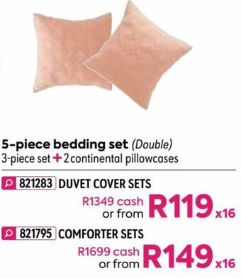 HomeChoice Duvet Cover Sets offer