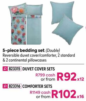 HomeChoice Duvet Cover Sets offer
