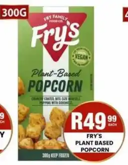 Take 'n Pay Fry's Plant Based Popcorn offer