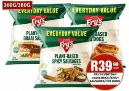Take 'n Pay Fry's Plant-Based Spicy Sausages offer