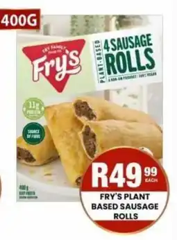 Take 'n Pay Fry's Plant Based Sausage Rolls offer