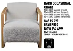 Home Corp BAKU OCCASIONAL CHAIR offer