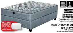 Home Corp Slumberland Beaumont 152CM Firm Queen Bed Set offer