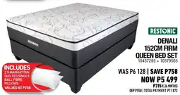 Home Corp RESTONIC DENALI 152CM FIRM QUEEN BED SET offer