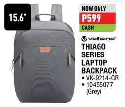 Home Corp volkano THIAGO SERIES LAPTOP BACKPACK offer