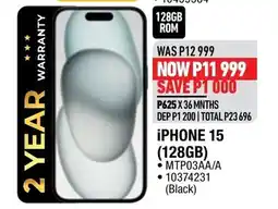 Home Corp iPhone 15 (128GB) offer