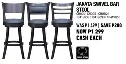Home Corp JAKATA SWIVEL BAR STOOL offer