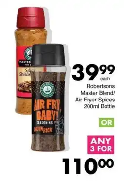 Save Robertsons Master Blend/Air Fryer Spices offer