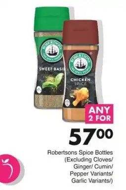 Save Robertsons Spice Bottles offer