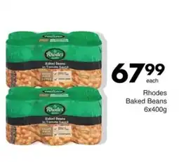 Save Rhodes Baked Beans offer