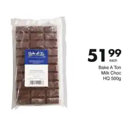Save Bake A Ton Milk Choc offer