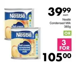 Save Nestlé Condensed Milk offer