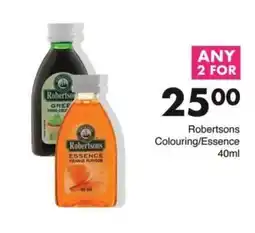 Save Robertsons Colouring/Essence offer