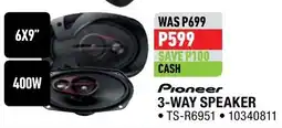 Home Corp Pioneer 3-WAY SPEAKER offer