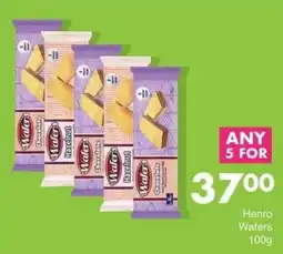 Save Henro Wafers offer