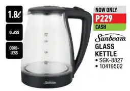 Home Corp Sunbeam Glass Kettle offer