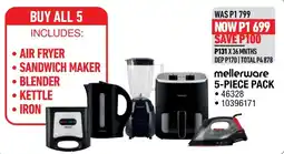 Home Corp mellerware 5-PIECE PACK offer