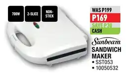 Home Corp Sunbeam Sandwich Maker offer