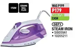 Home Corp DEFY STEAM IRON offer