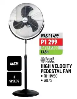 Home Corp Russell Hobbs HIGH VELOCITY PEDESTAL FAN offer