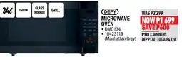 Home Corp DEFY MICROWAVE OVEN offer