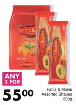 Save Fattis & Monis Assorted Shapes offer