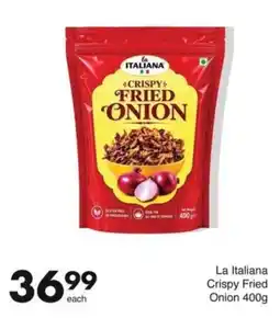 Save La Italiana Crispy Fried Onion offer
