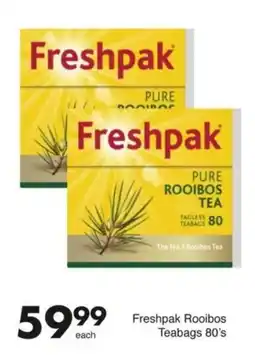 Save Freshpak Rooibos Teabags 80's offer