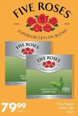 Save Five Roses Green Tea offer