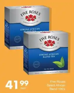 Save Five Roses Select African Blend 100's offer