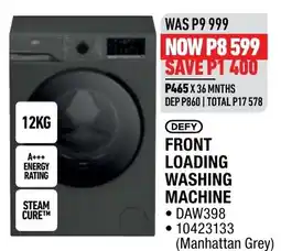 Home Corp Defy Front Loading Washing Machine offer