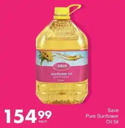 Save Save Pure Sunflower Oil offer