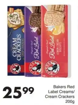Save Bakers Red Label Creams/Cream Crackers offer