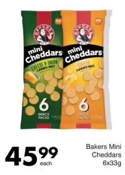 Save Bakers Mini Cheddars offer