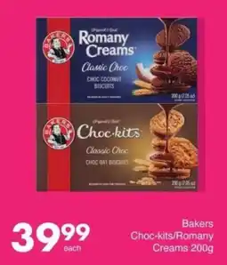 Save Bakers Choc-kits/Romany Creams offer