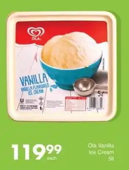 Save Ola Vanilla Ice Cream offer