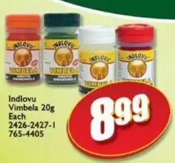 A5 Cash & Carry Indlovu Vimbela offer
