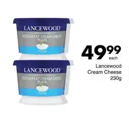 Save Lancewood Cream Cheese offer